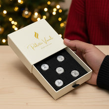 Pack of 5 Couple Dice Set, Christmas Stocking Stuffer Gift, Fun Activity & Decision Dice for Romantic Game Night, Aluminium Engraved Dice