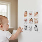 Personalised "Newborn Baby" Photo Fridge Magnets