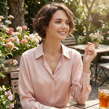 Christian Heart Cross Necklace for Women Gold Pendant, Multi-Colour & White Crystal Zircon Jewellery, Adjustable Chain Religious Gift