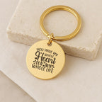 Photo Sketch Keychain, Engraved Anniversary Gift