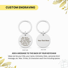 Coworker Farewell Keychain, Engraved Boss or Friend Gift