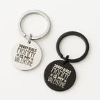 Stainless Steel "Sorry Girl Mummy is my Valentine" Photo Keychain