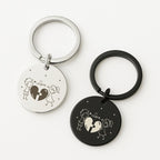 Love Keychain, Engraved Couple’s Anniversary Gift
