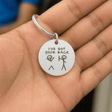 Stainless Steel Keychain, Engraved Name & Date Gift