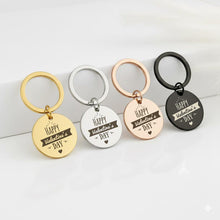 Valentine’s Day Keychain, Dual-Sided Photo & Text Gift