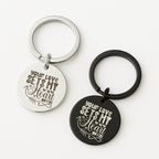 "Your Love Sets My Heart" Keychain, Custom Photo Gift