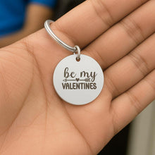 Valentine's Photo Keychain, Custom Sketch & Text Gift