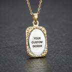 Personalised Custom Steel Pendant Necklace