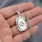 Personalised Custom Steel Pendant Necklace