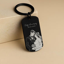 Personalised Custom Photo & Sketch Keychain