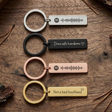 Personalised Scannable Spotify Song Keychain