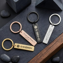Personalised Scannable Spotify Song Keychain